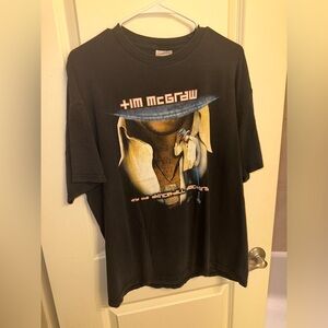 Tim McGraw Black Graphic Tee